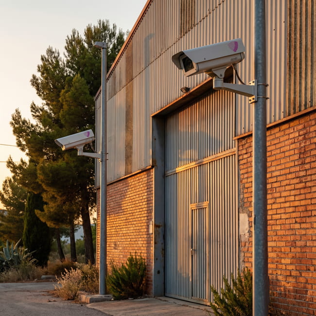 Camaras de videovigilancia en A Coruña